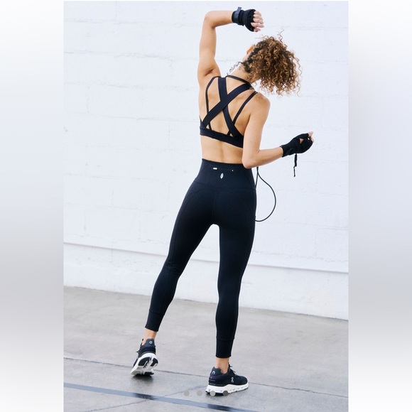 FP Movement by Free People Pants - FP Movement by Free People Black Leggings